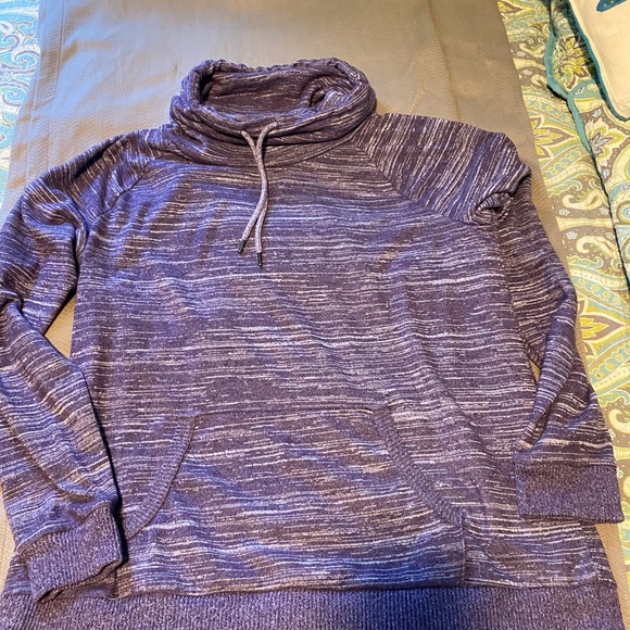 St. John’s Bay purple pullover hoodie - Picture 2 of 5
